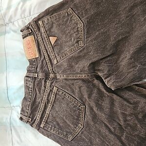 Vintage Acid Washed Guess Jeans Size 32X34 Made in the USA